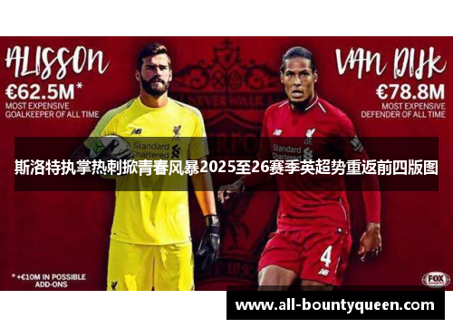 斯洛特执掌热刺掀青春风暴2025至26赛季英超势重返前四版图 斯洛特执掌热刺掀青春风暴2025至26赛季英超势重返前四版图
